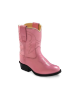 OLD WEST Toddler Pink leather