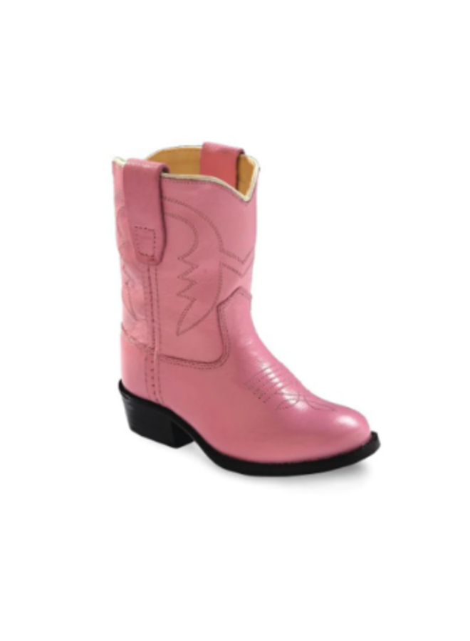 Toddler Pink Leather