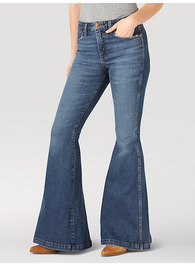 DENIM High Rise Flare Jeans – Ooh la la Yellville