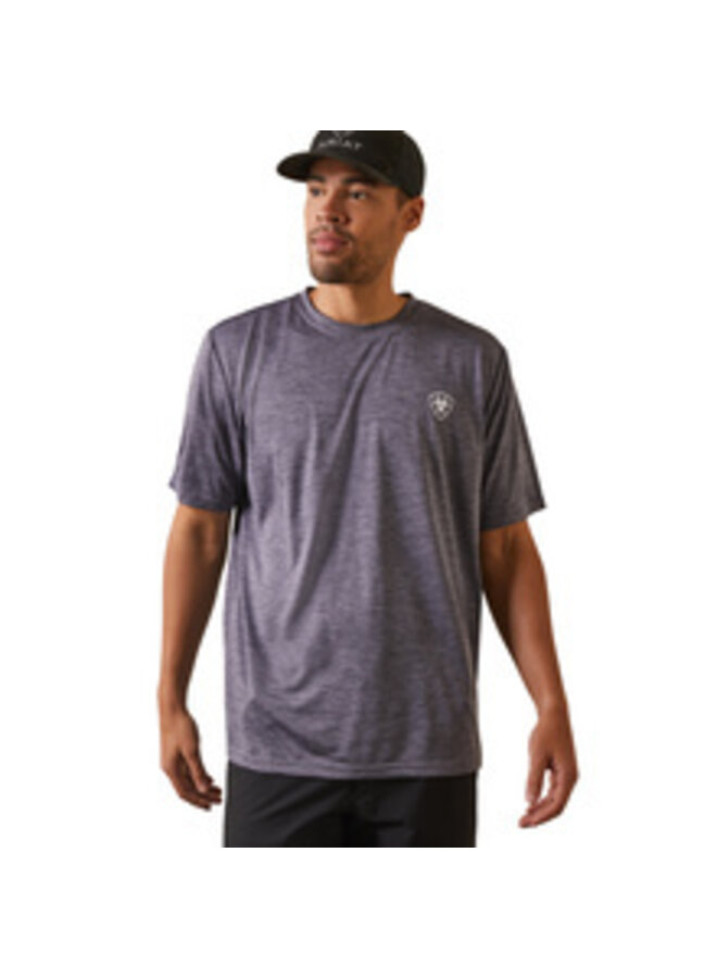 MNS CHARGER ARIAT SEAL SS TEE GRAYSTONE