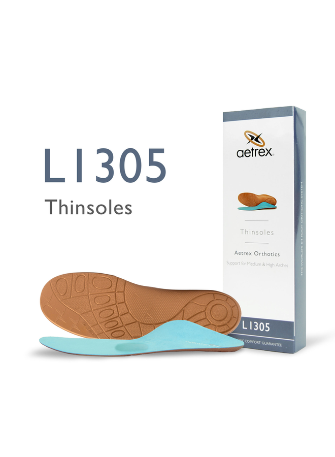 L1305 Thinsoles Ortho Support Medium/ High Arches