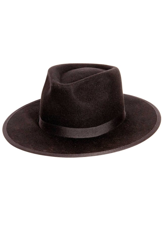 Wide Brim Felt Fedora Bondi