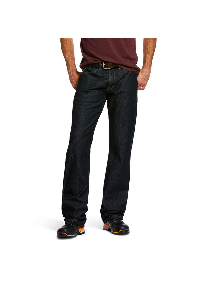 Men's Rebar M4 Relaxed DuraStretch Basic Flannel-Lined Boot Cut Jean