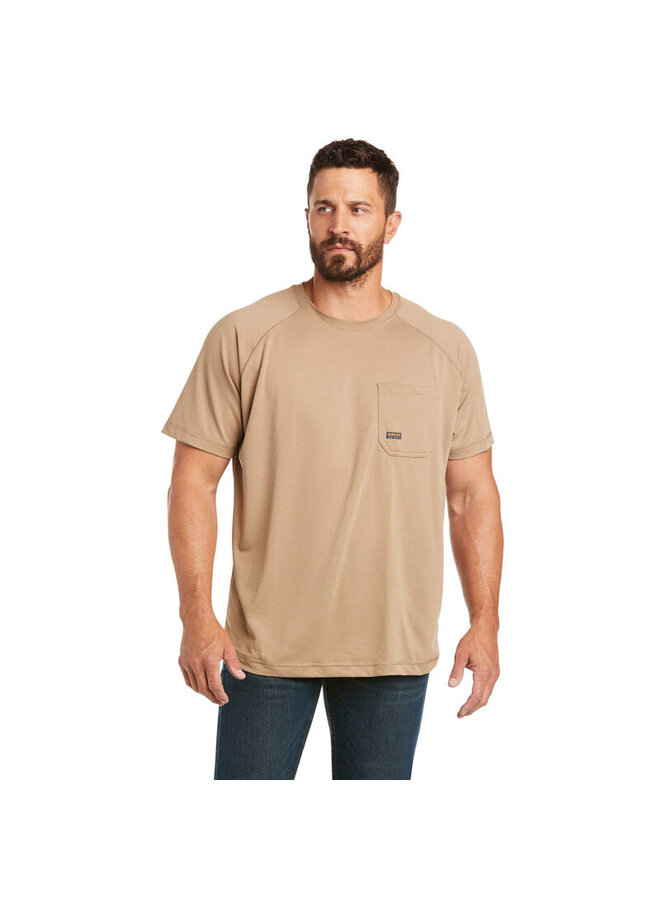 Men's Rebar Heat Fighter T-Shirt - Khaki