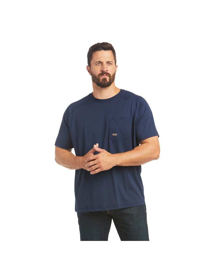 Men's Rebar Heat Fighter T-Shirt - Navy