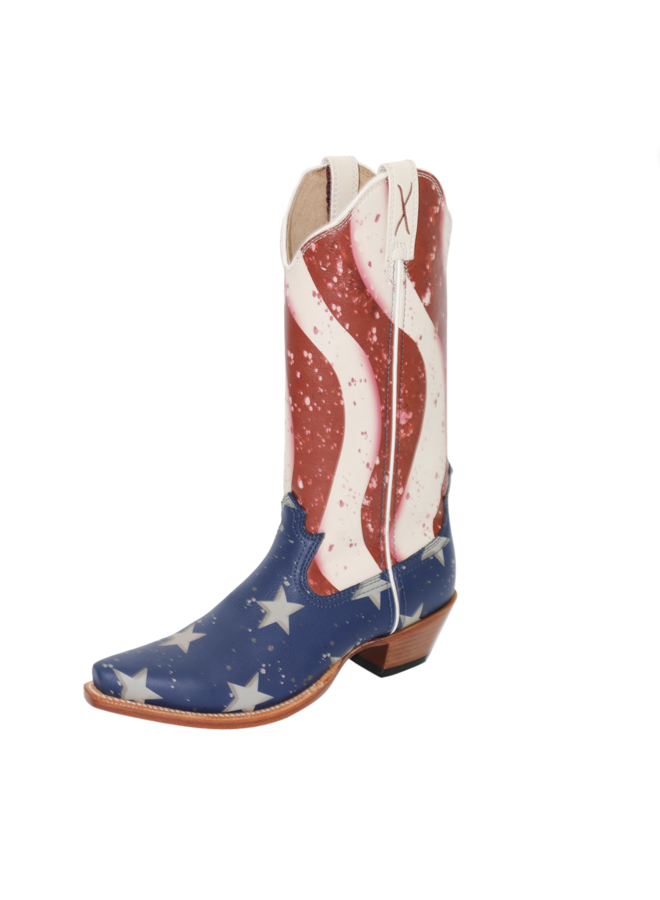 13" Steppin' Out - Red, White, & Blue Boot