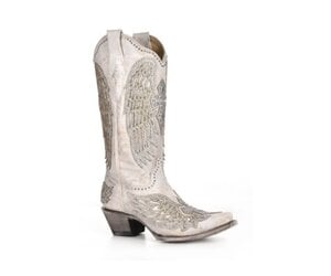 White sales corral boots