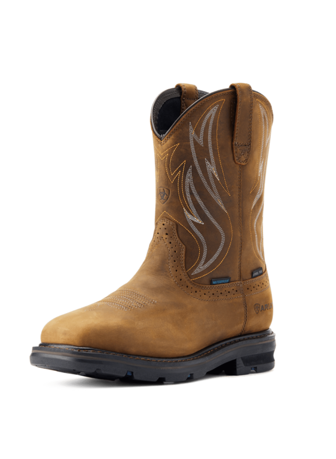 Ariat Mens Wild Thang Western Boots - Fiery Brown Crunch