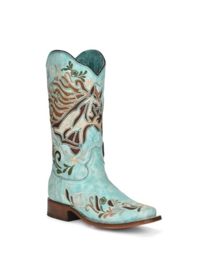 Teal on sale corral boots