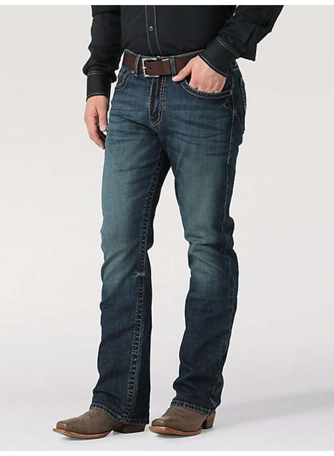 Wrangler Mens Rock 47® By Wrangler® Slim Boot Jean