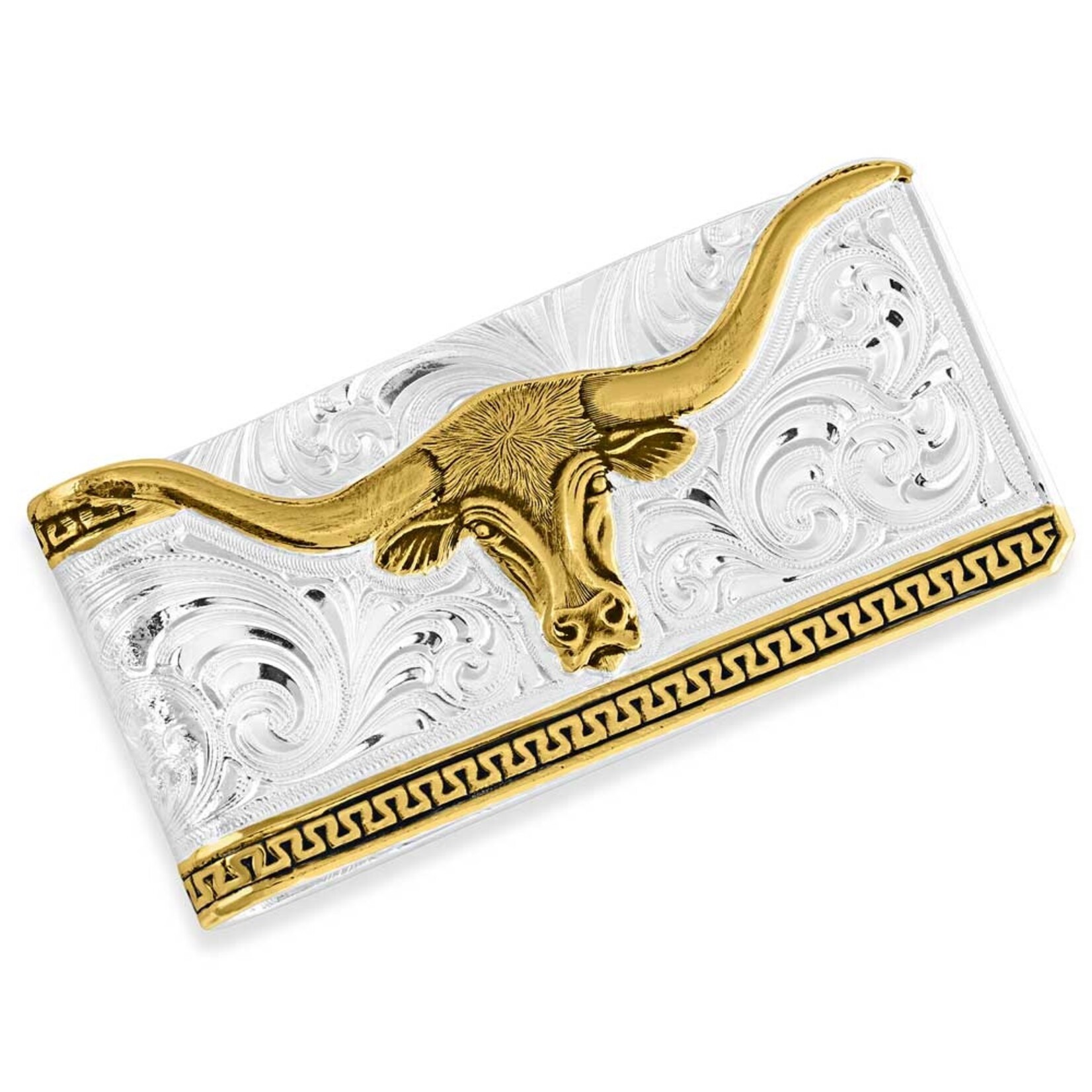 Silver-Tone Money Clip