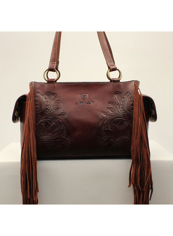 Victoria Brown Concealed Carry Purse