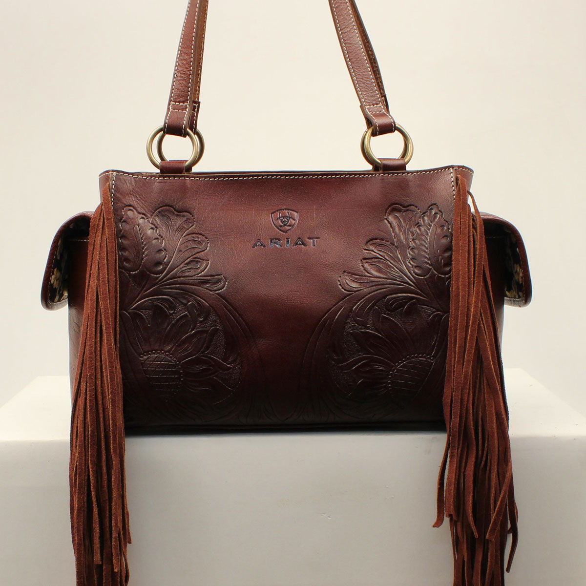 Montana West Concealed Carry Western Tooled Leather Crossbody Purse an — AJ  Tack