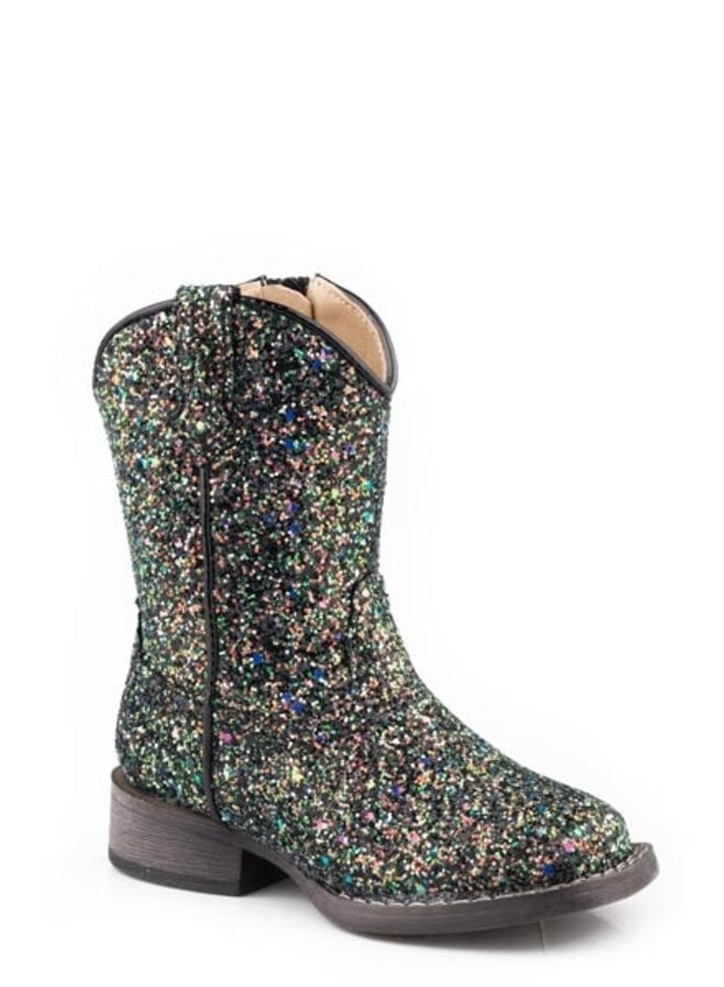 Stetson Black Glitter Boot