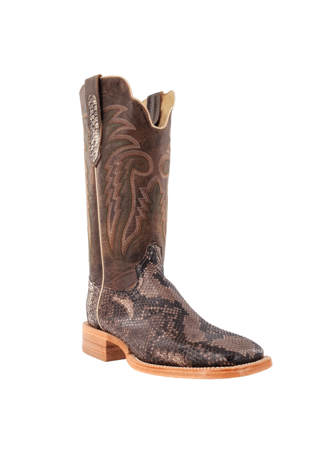 Men's Rustic Python Belly Boot