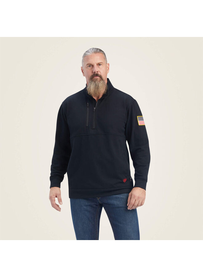Men's FR Durastrech Fleece 1/2 Zip Job Shirt