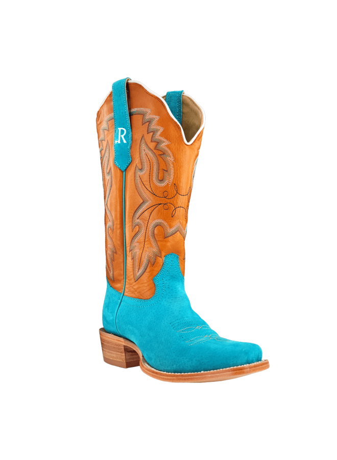 Ladies' Turquoise Boar Boot