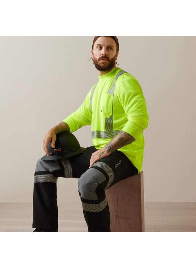 Men's Rebar Hi-Vis ANSI Long Sleeve T-Shirt