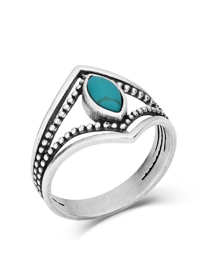 Turquoise Mirage Ring