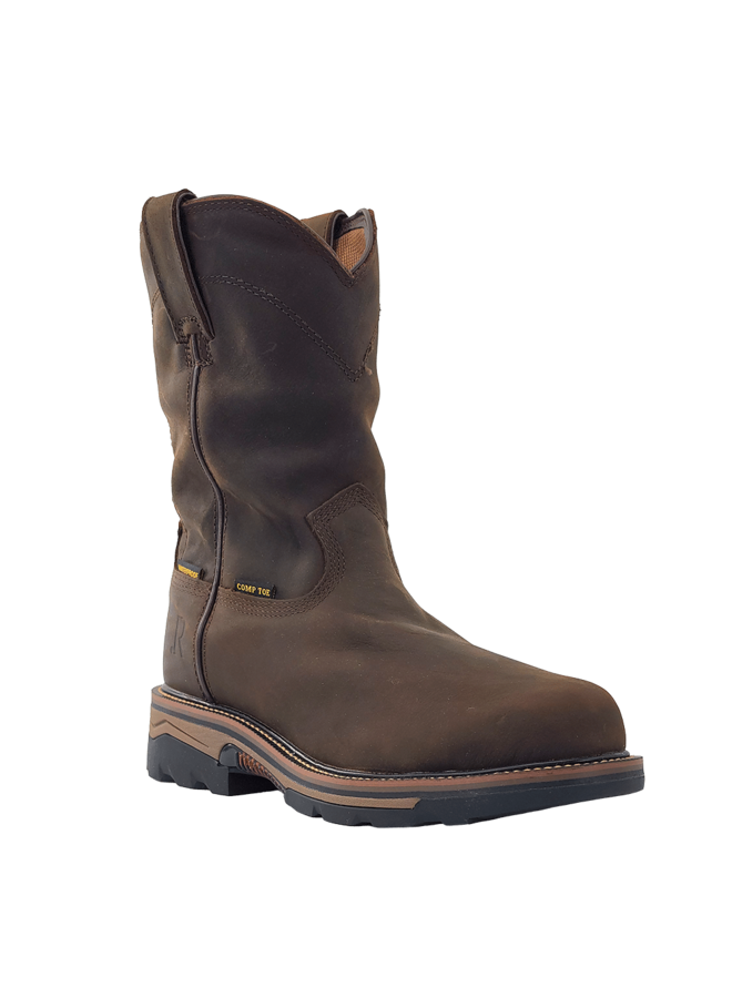 Dark Earth Cowhide Work Boot