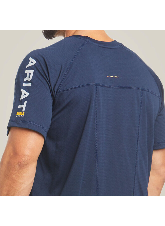 Men's Rebar Heat Fighter T-Shirt - Navy