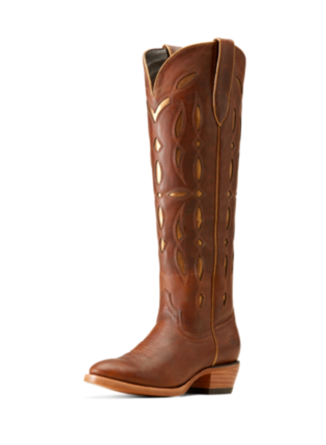 Saylor Chic Brown StretchFit Western Boot