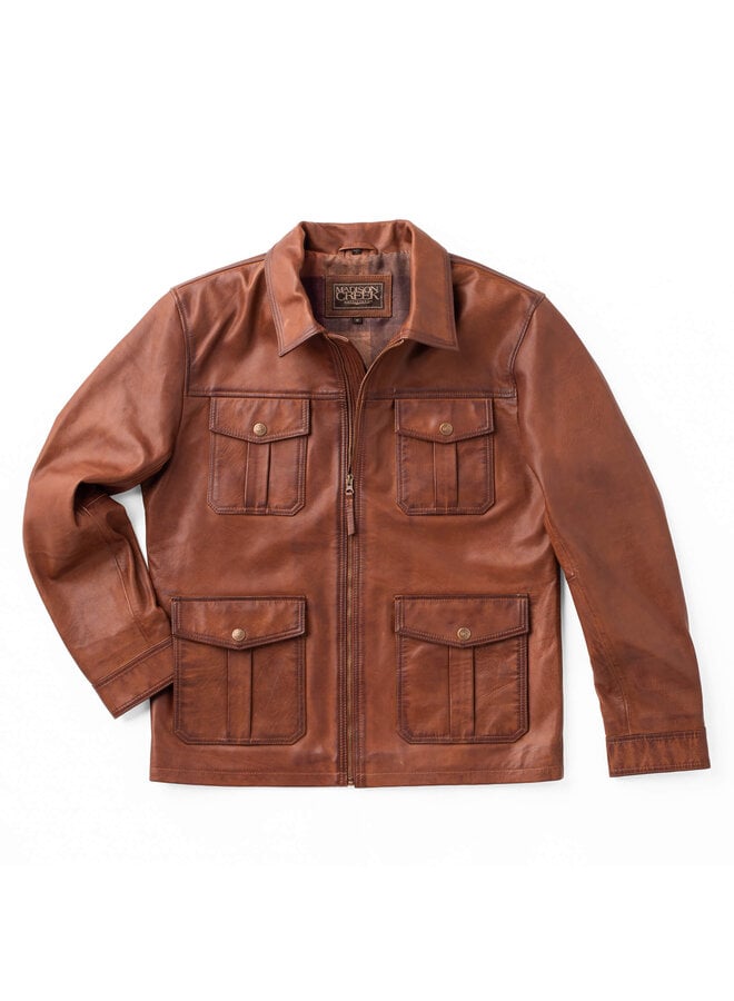 Men's Boone Cow Nappa Leather Jacket