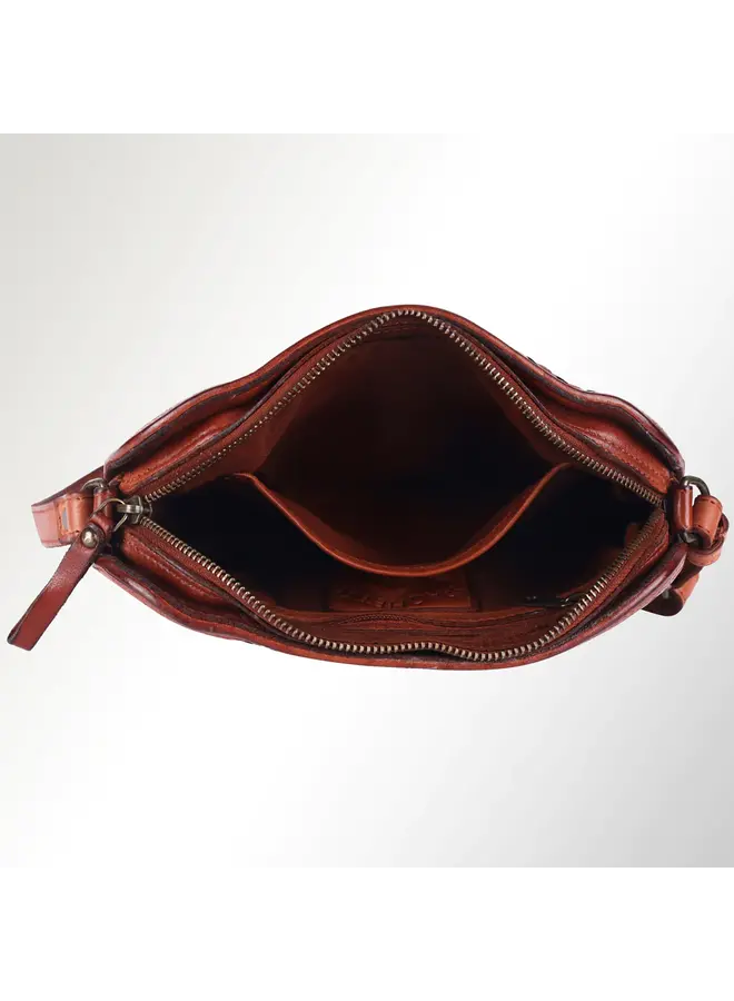 Woven Leather Small Bag