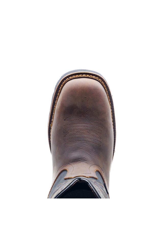 Men's Square Toe Wellington Waterproof Non-Saftey Toe Boot