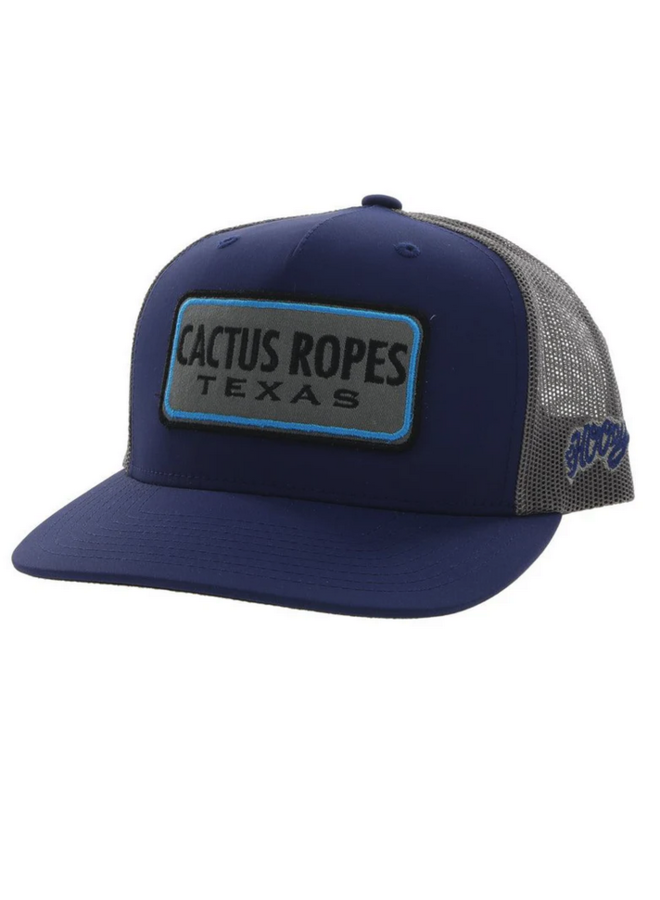 "Cactus Ropes" Navy/ Grey Hat