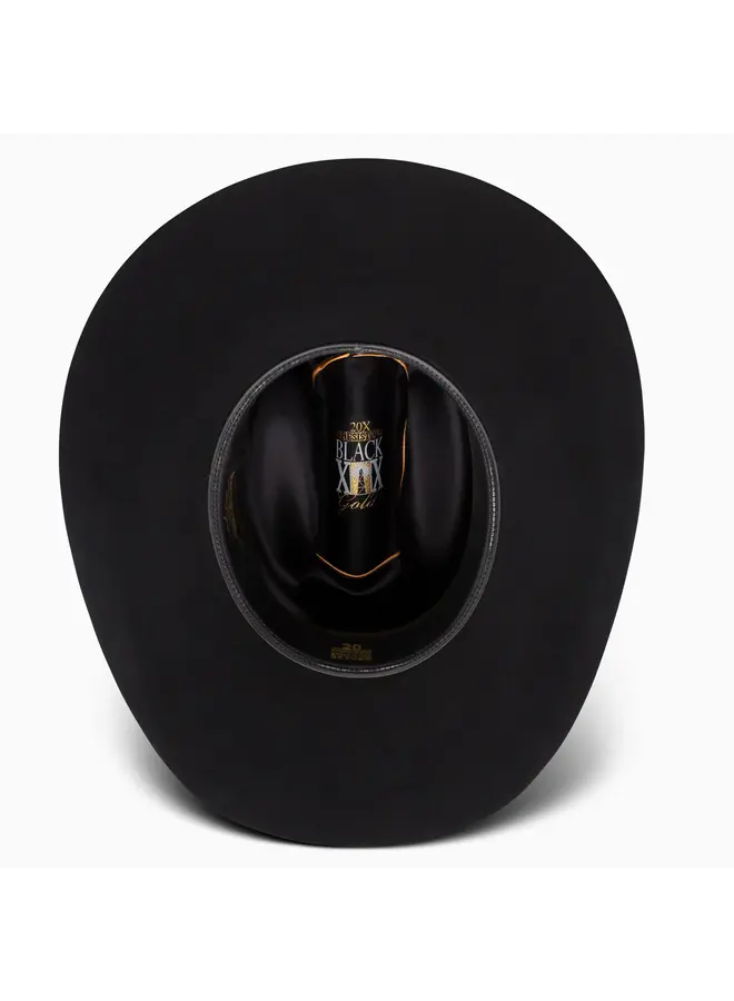 20X Black Gold Hat