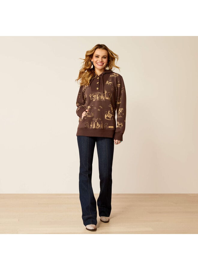 Ladies' Ranchin Hoodie