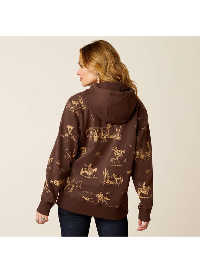 Ladies' Ranchin Hoodie