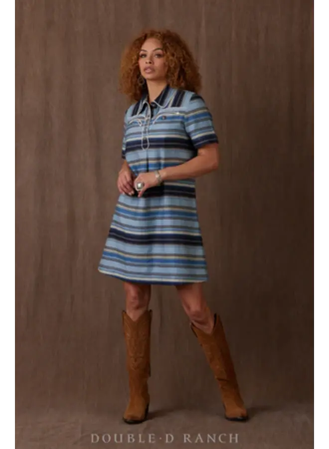 Ladies' Indigo Bedroll Dress