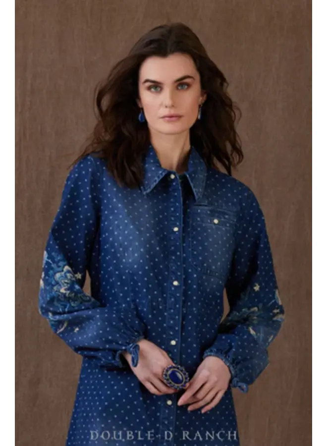 Ladies' Circle Dot Herd Dress