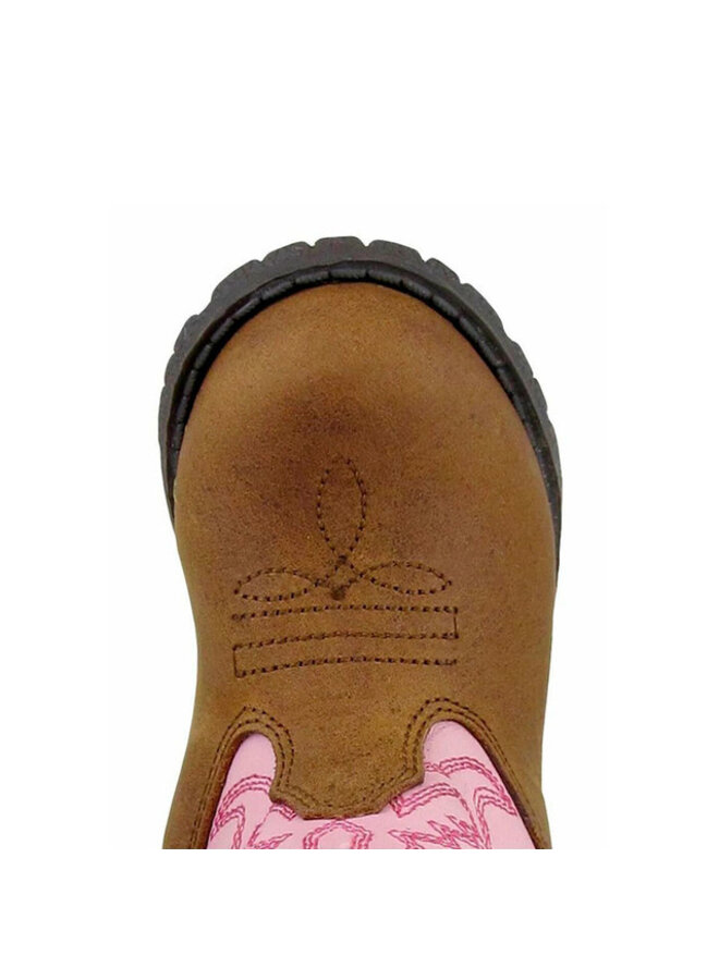 Kid's Hopalong Leather Western Boot