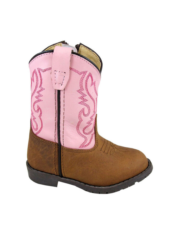 Kid's Hopalong Leather Western Boot