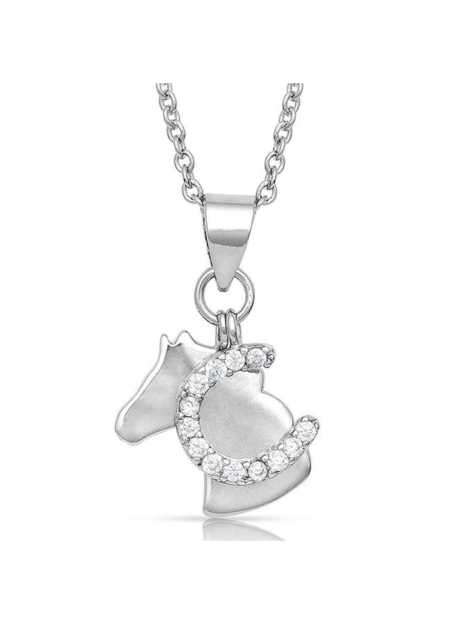 Horsing Around Charm Necklace