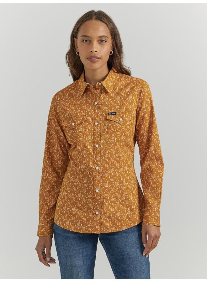 Western Dress Snap Shirt