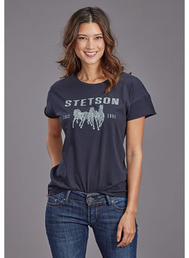 Distressed Running Horse Tee