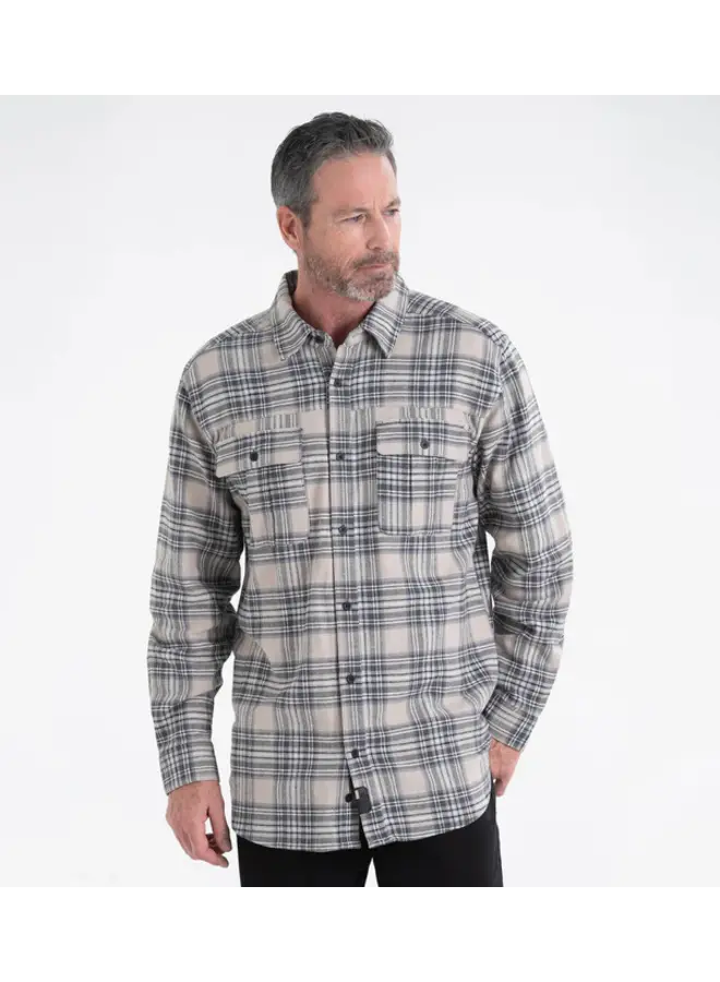 Heavyweight Brushed Flannel Shirt