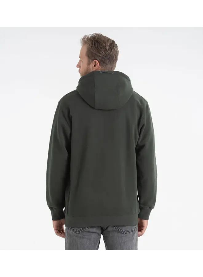 Men's Snap Neck Heavyweight Hoodie