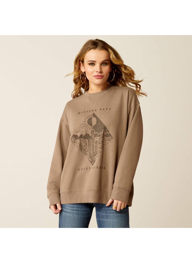 Ladies' Western Days Oversized Sweatshirt