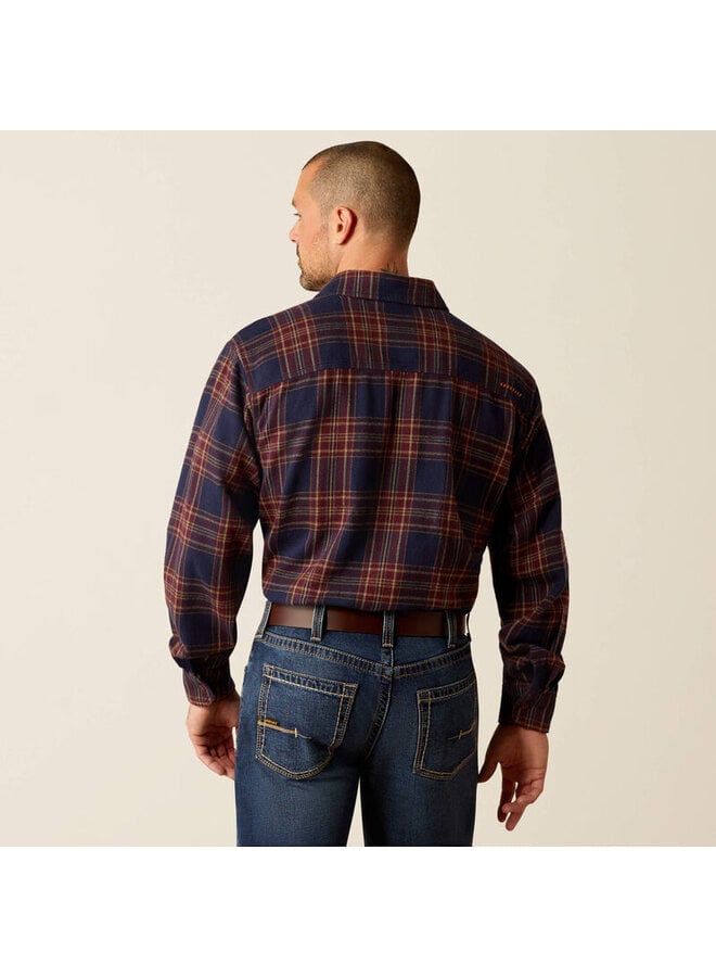 Men's Rebar Heavy Flannel Work Shirt