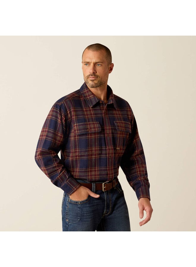 Men's Rebar Heavy Flannel Work Shirt