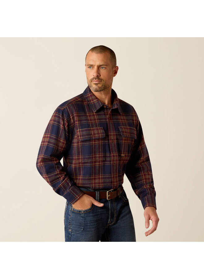 Rebar Heavy Flannel Work Shirt