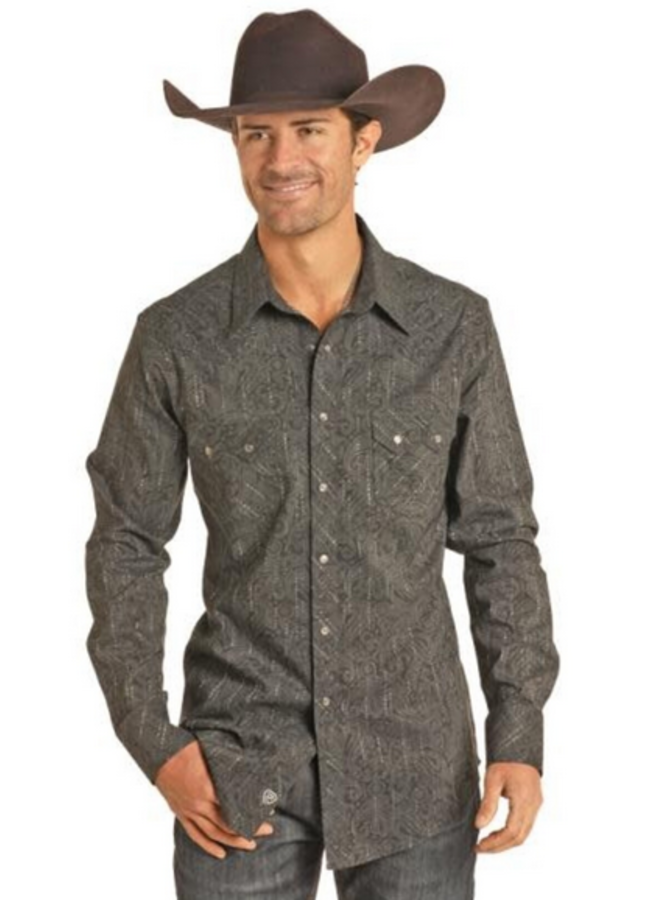 Men's Woven Long Sleeve Shirt