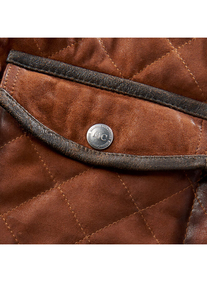 Men's Sedona Waxed Suede Leather Jacket