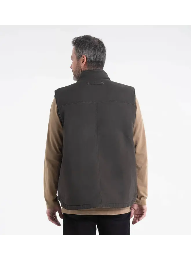 Thorogood Men's Heritage Stone Washed Canvas Vest Howell Western Wear