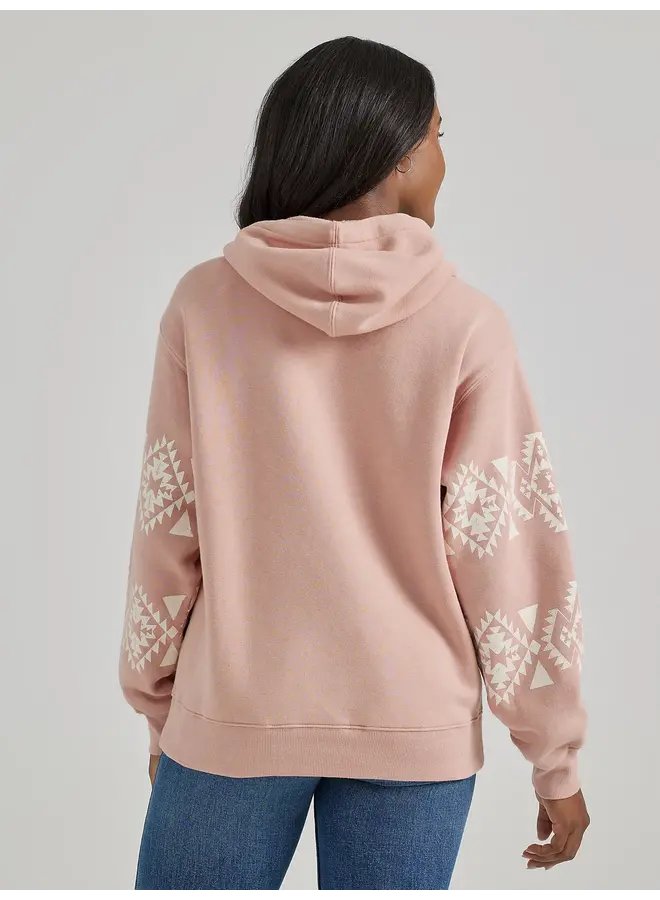 Ladies' Retro Punchy Hoodie Pink